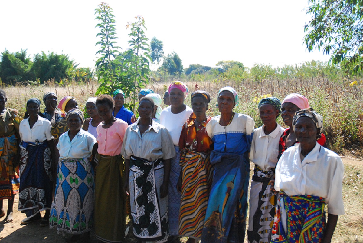 Malawian women's group, credit Katharine Vincent